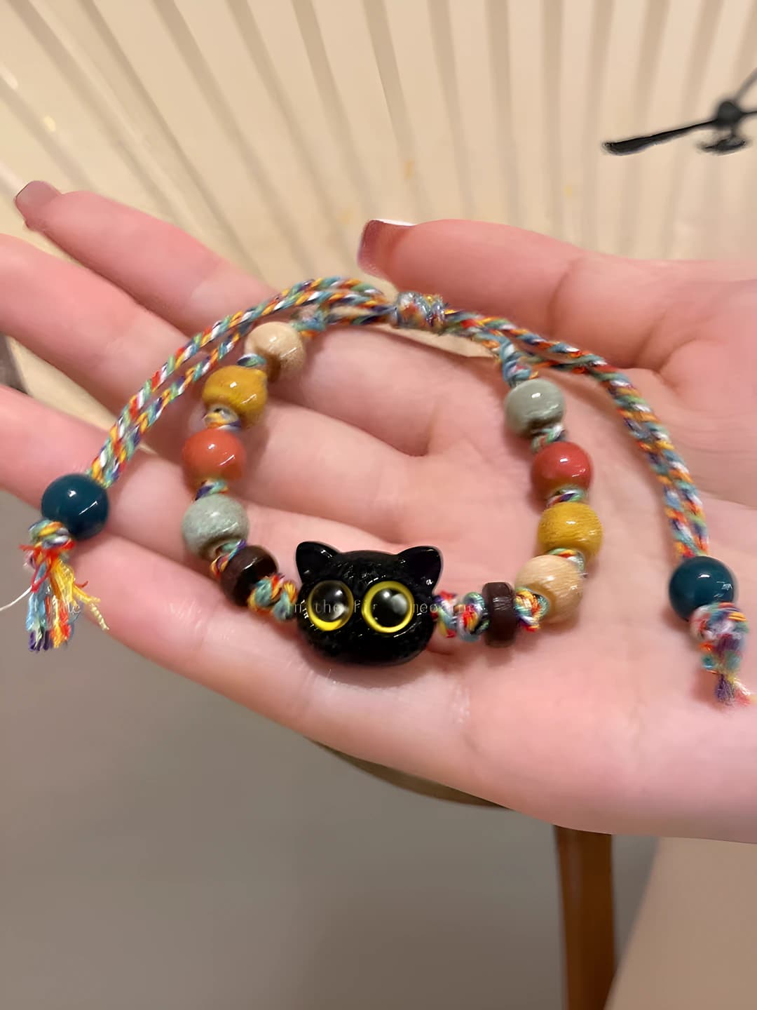 M814 Multicolour cat bracelet