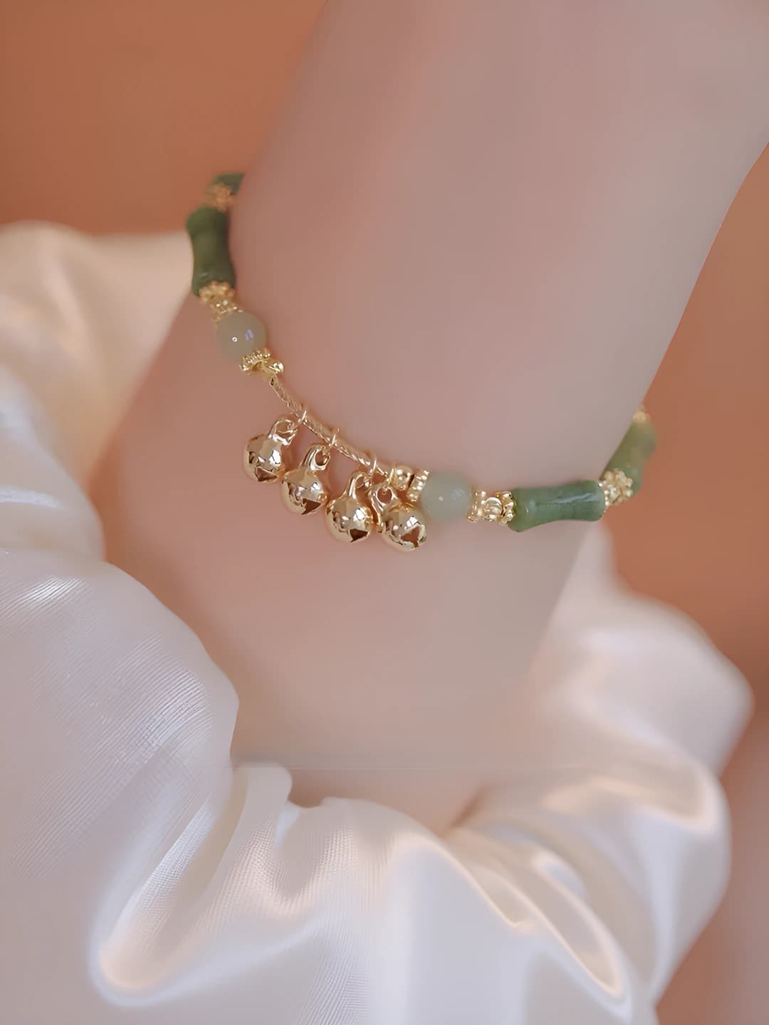 Women's retro handmade glass bracelet