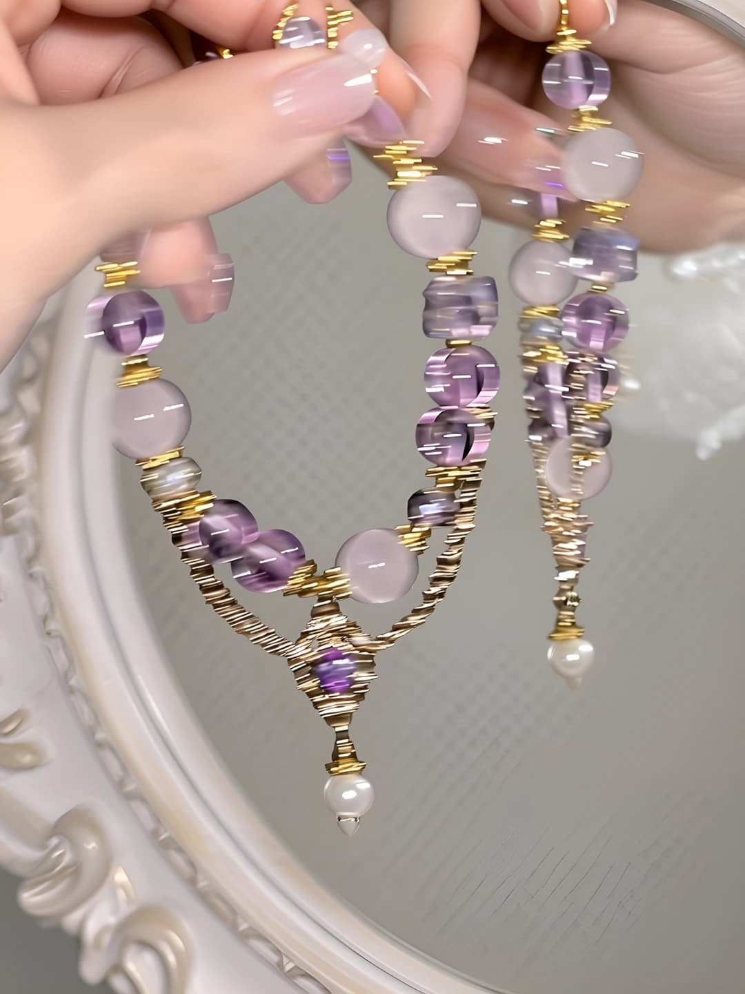 White beads variant