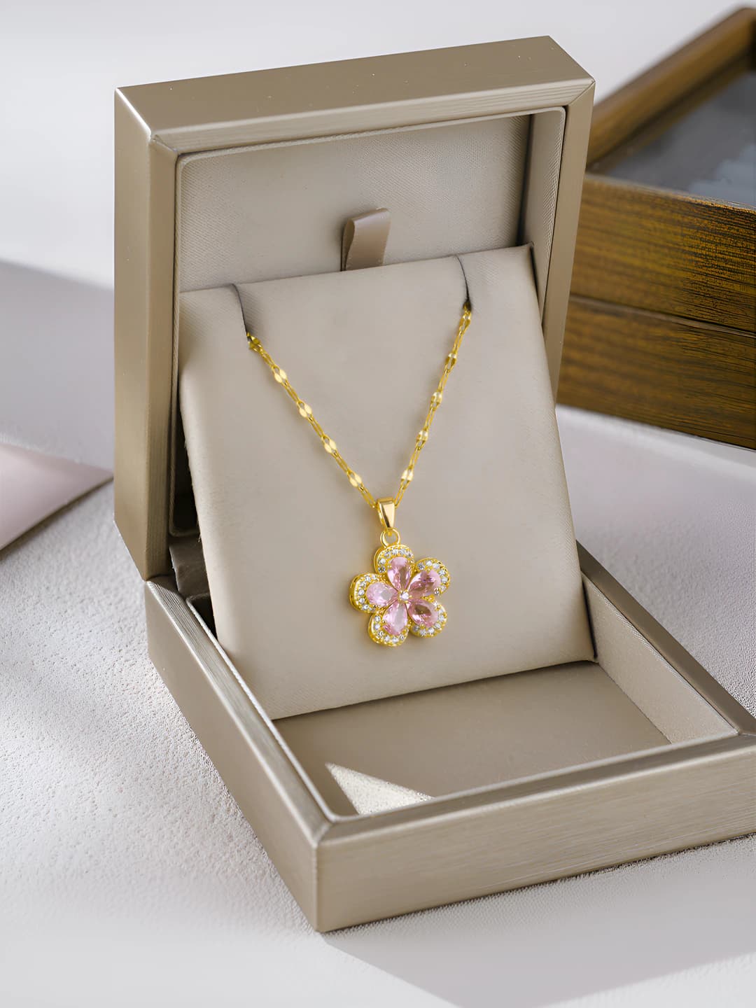 1085-Gold pink