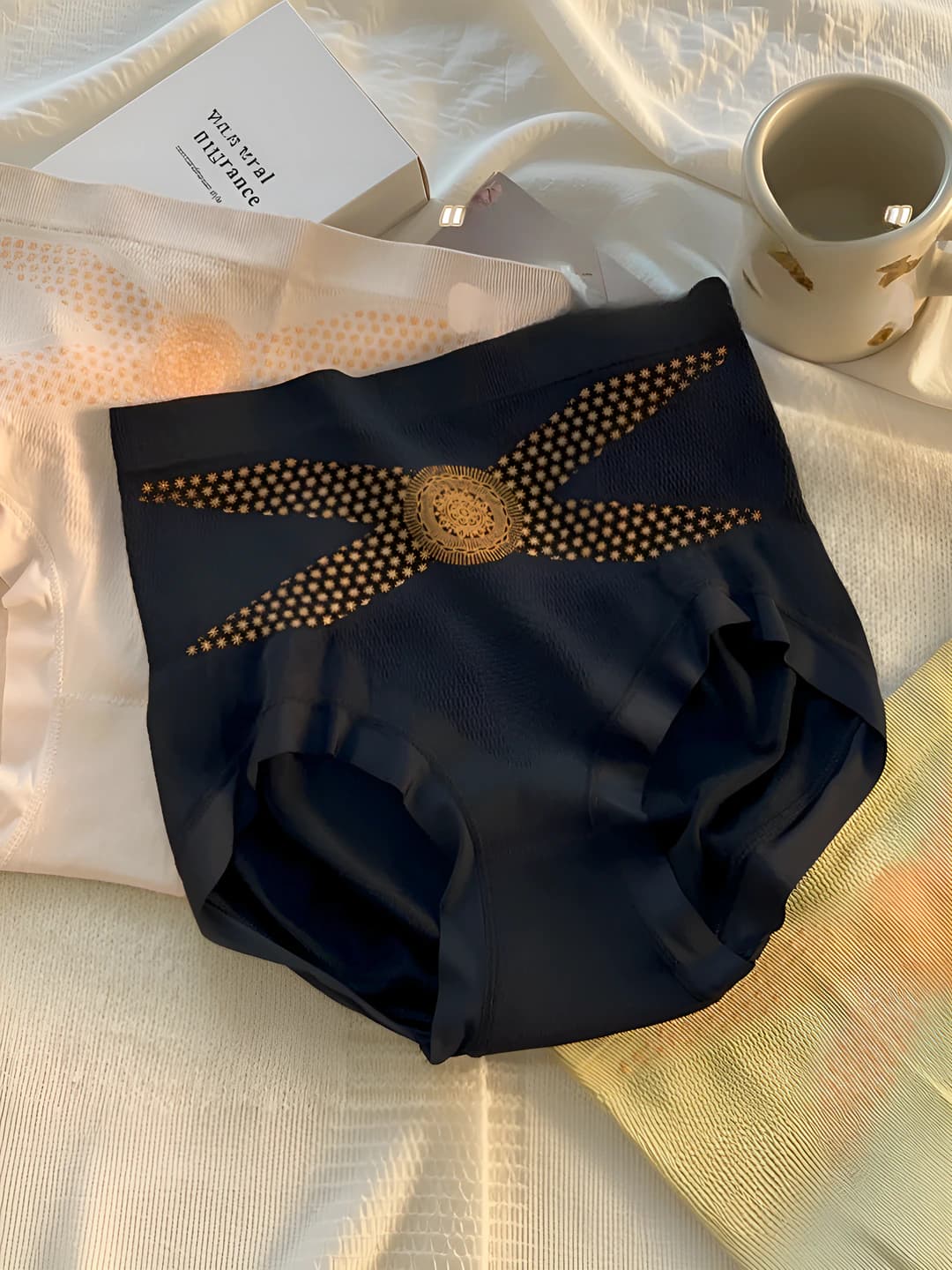 Women's high waist tummy control and hip-lifting seamless shaping shorts, solid colour, for spring
