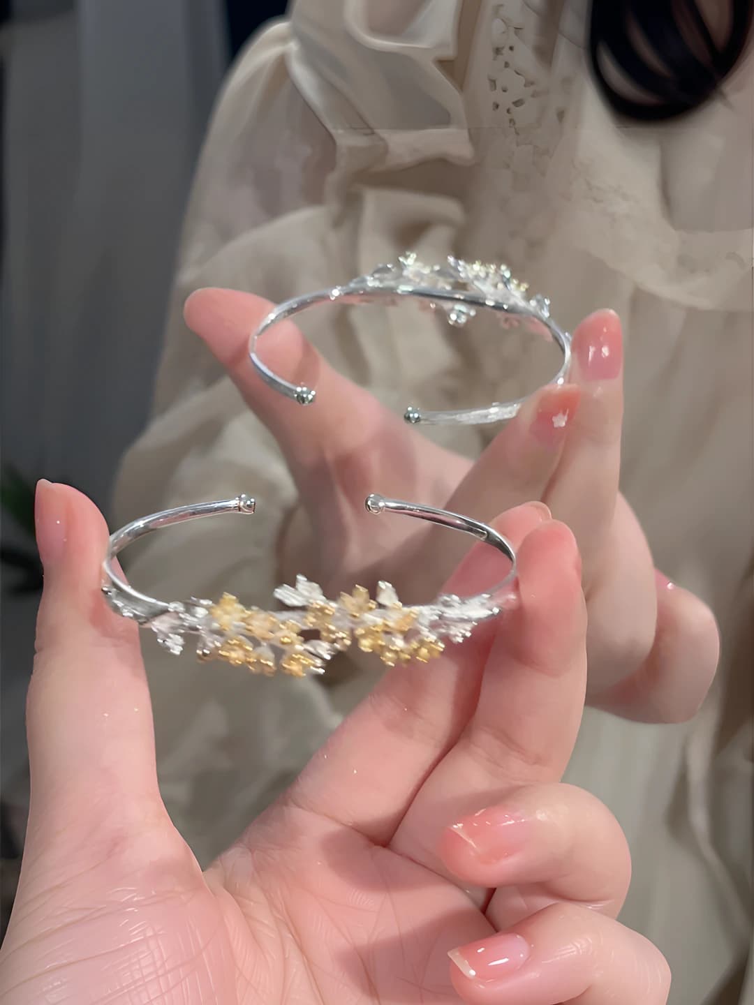 M712 [New Chinese style osmanthus bangle]