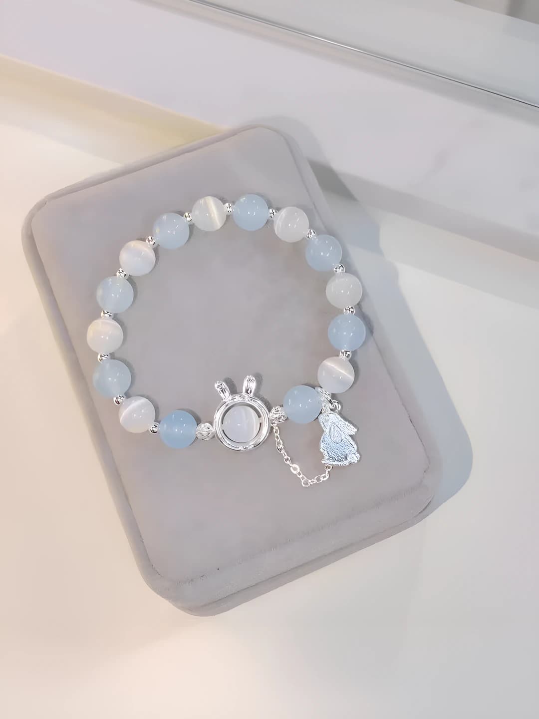 Cat's eye rabbit bracelet