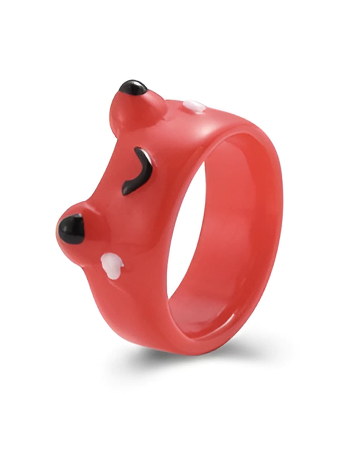 Red frog ring #jz94