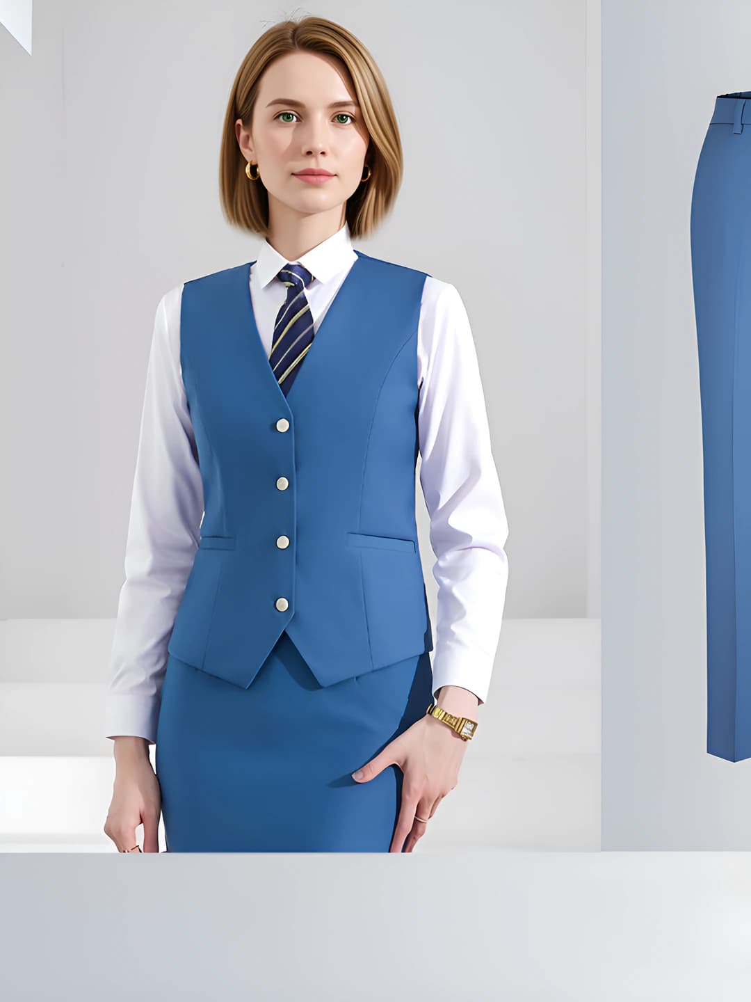 Light blue + Trousers