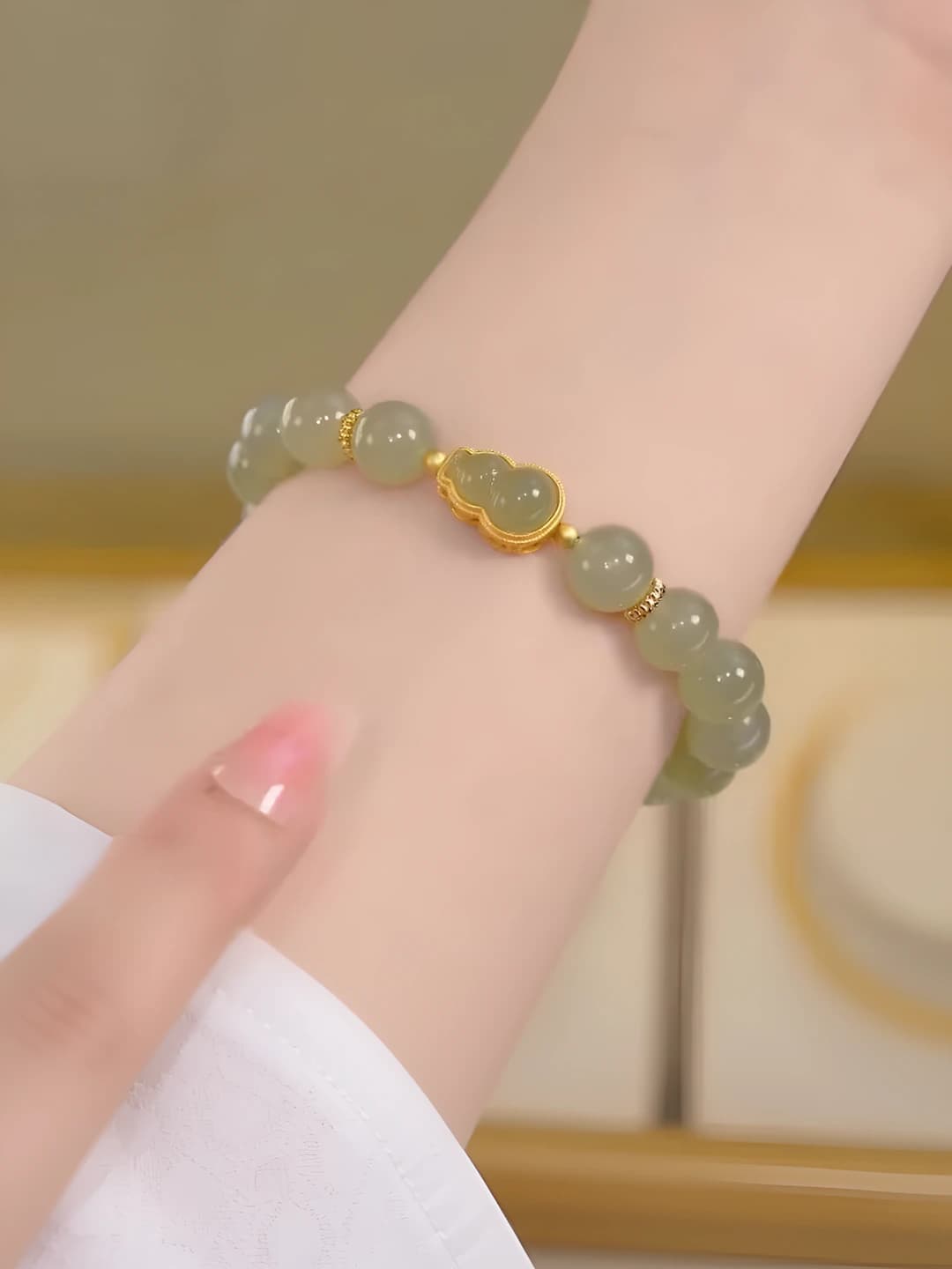 Ayollar uchun retro uslubdagi qo'l zari: aralash material, qo'lda ishlangan, xazinabob shakli