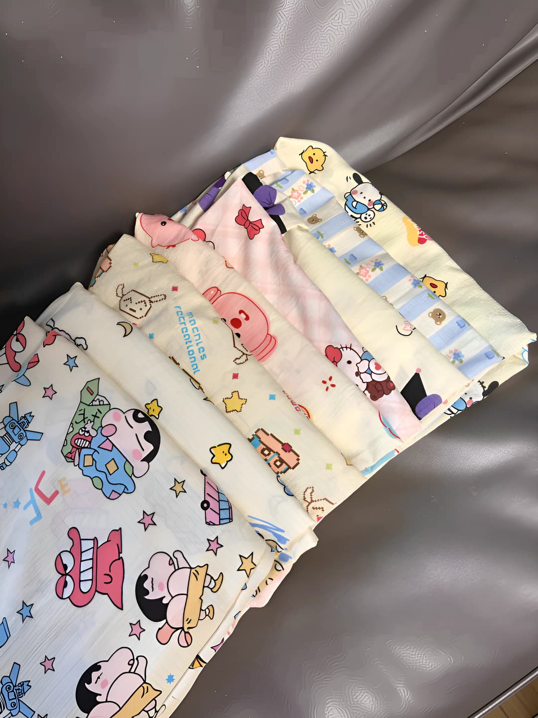 Women's pajama pants, Korean style, cartoon, loose fit, trousers, for summer and spring, casual, can be worn outside
