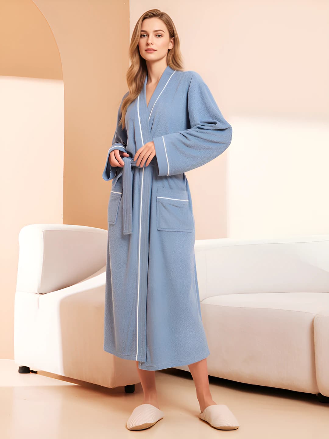 2402 Mist Blue [Female] Long-Sleeve