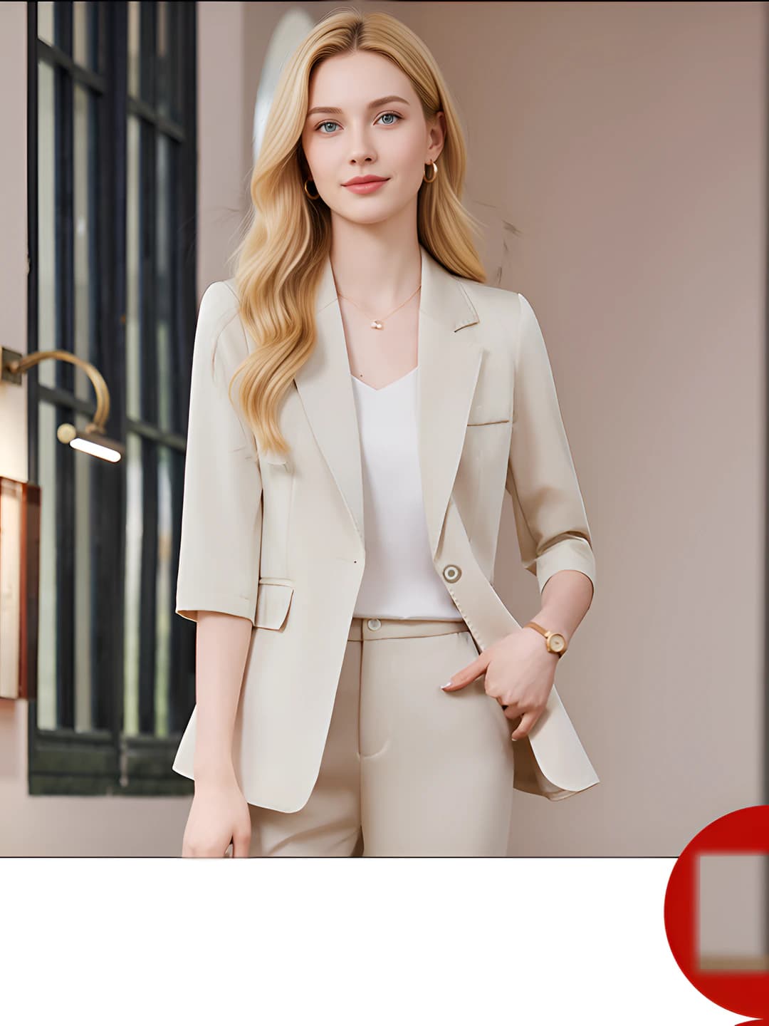 Apricot jacket