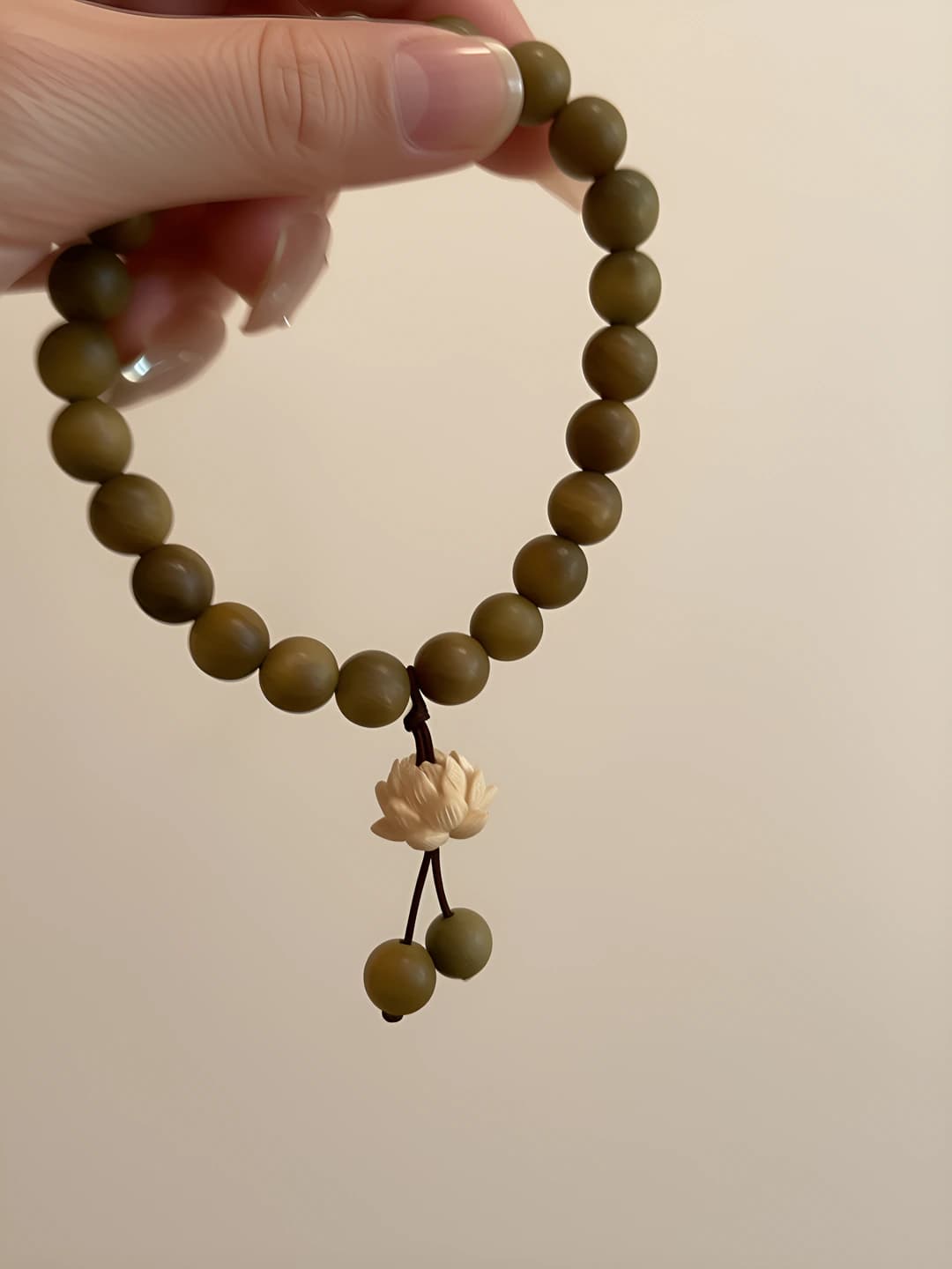 M848 Lotus pendant bracelet