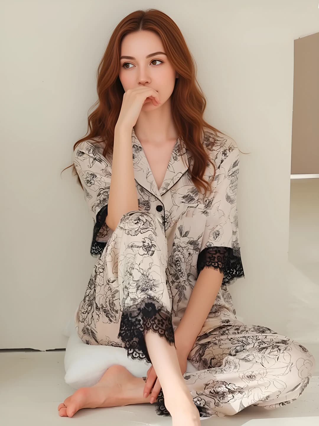 Rose floral 4-piece set (bagged)