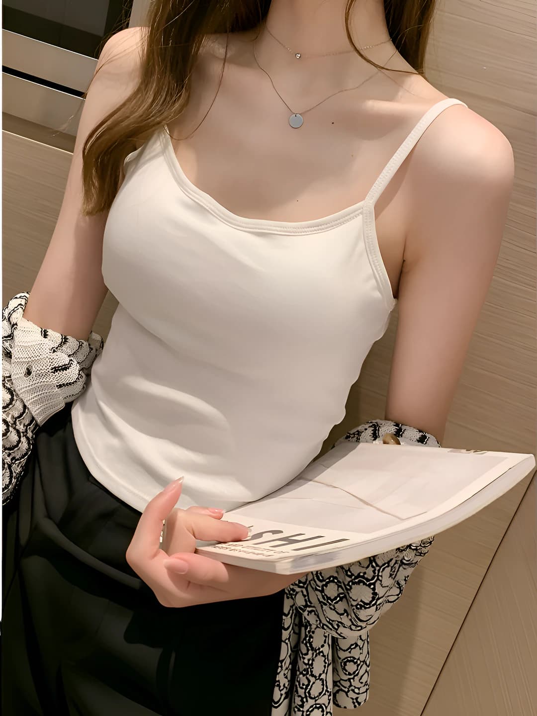 White (with lining)