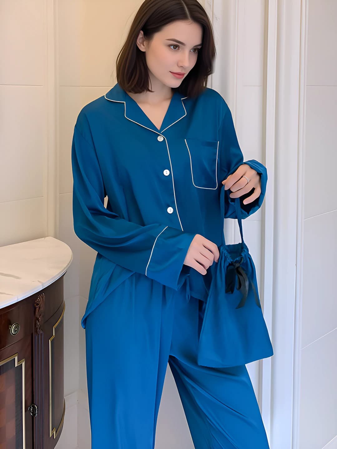 Peacock blue