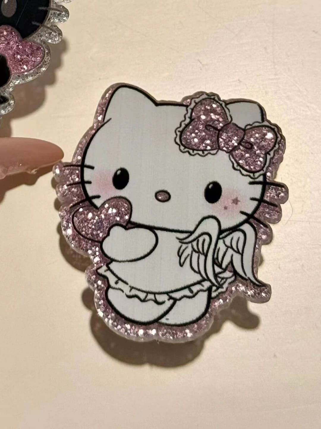 White KT cat