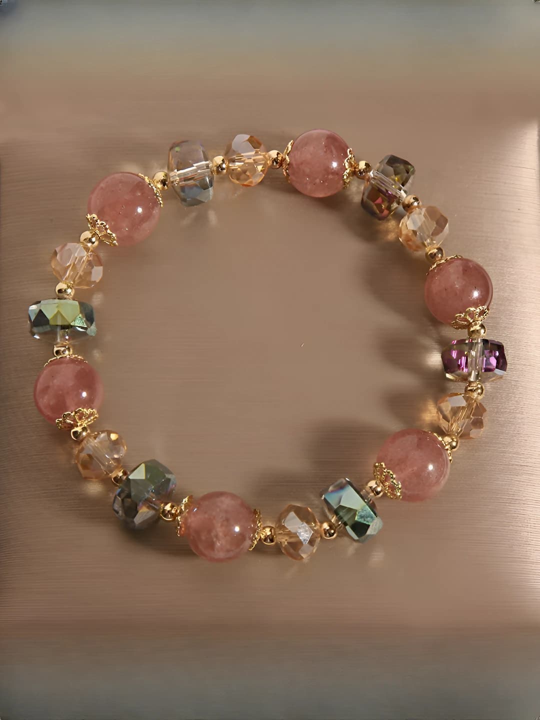 Strawberry jam bracelet