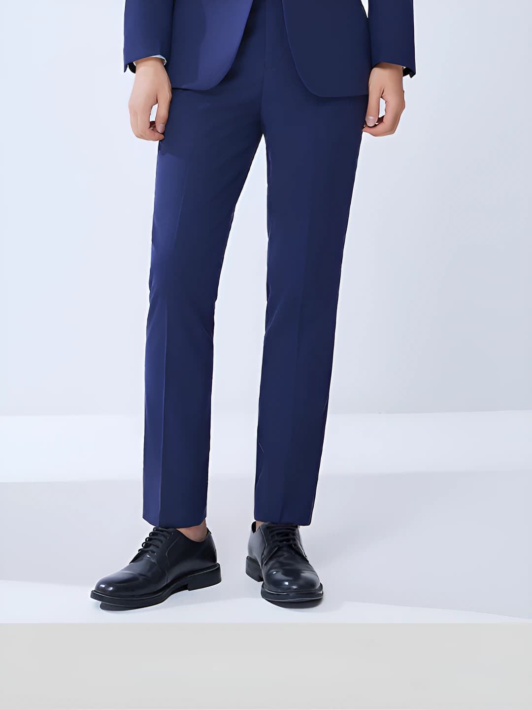Teal men's trousers