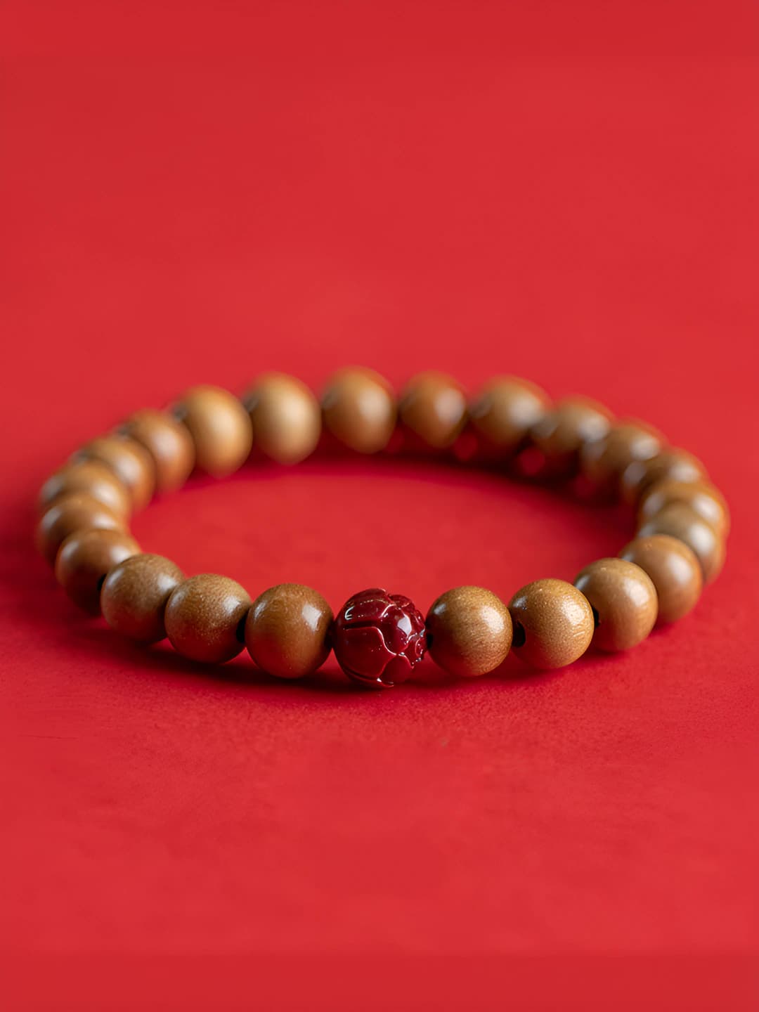 8 mm lotus peach wood