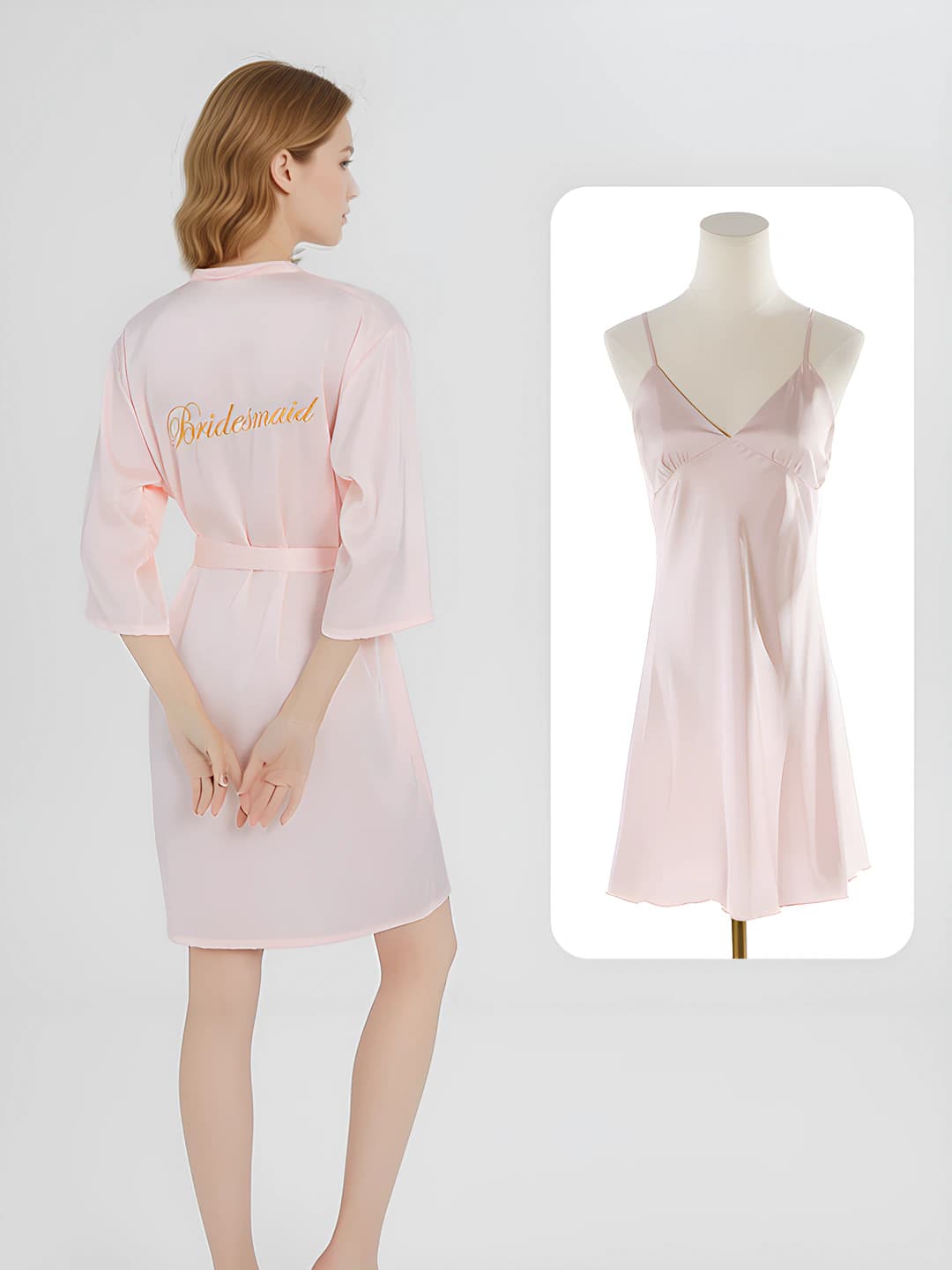 Bridesmaid pink - with skirt