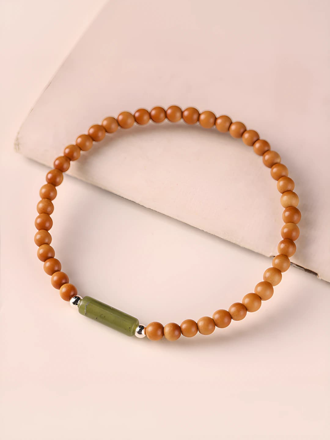 Olive Pit Round Beads