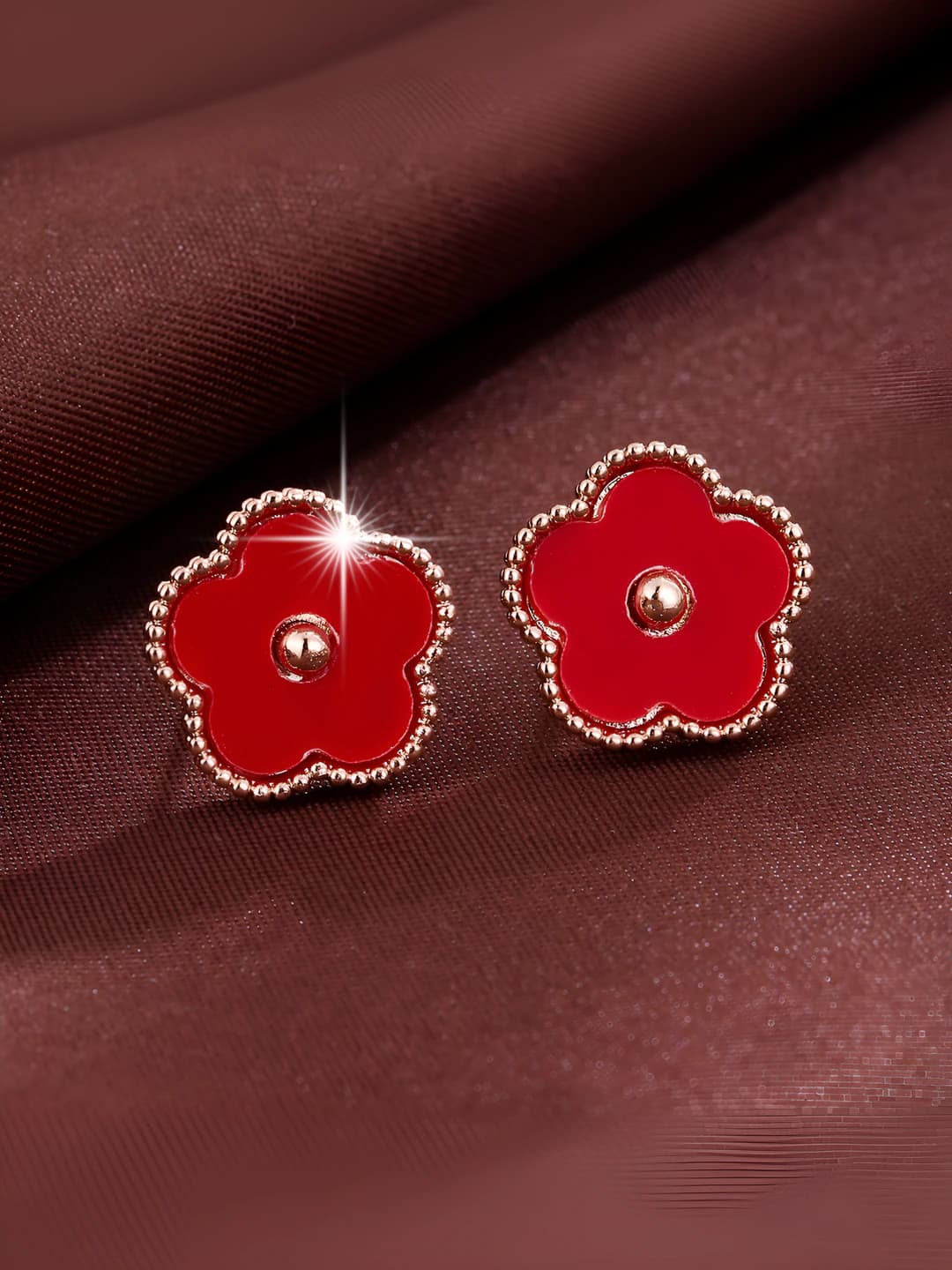 Rose gold-Red