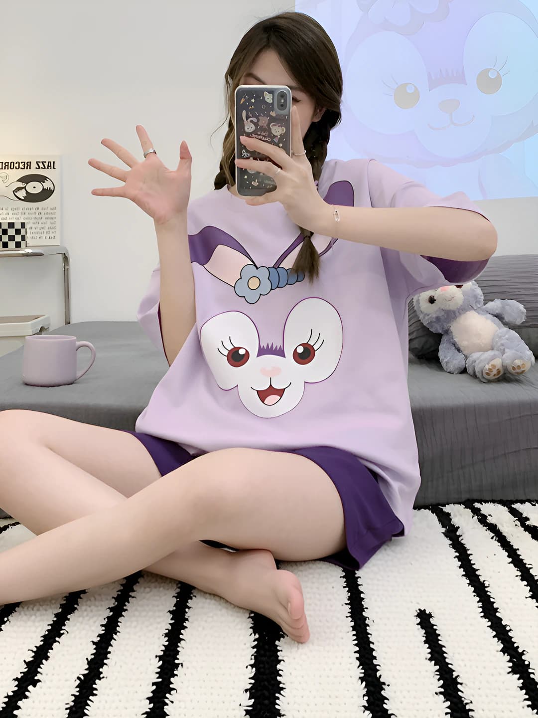LXE-537#Purple Dairo