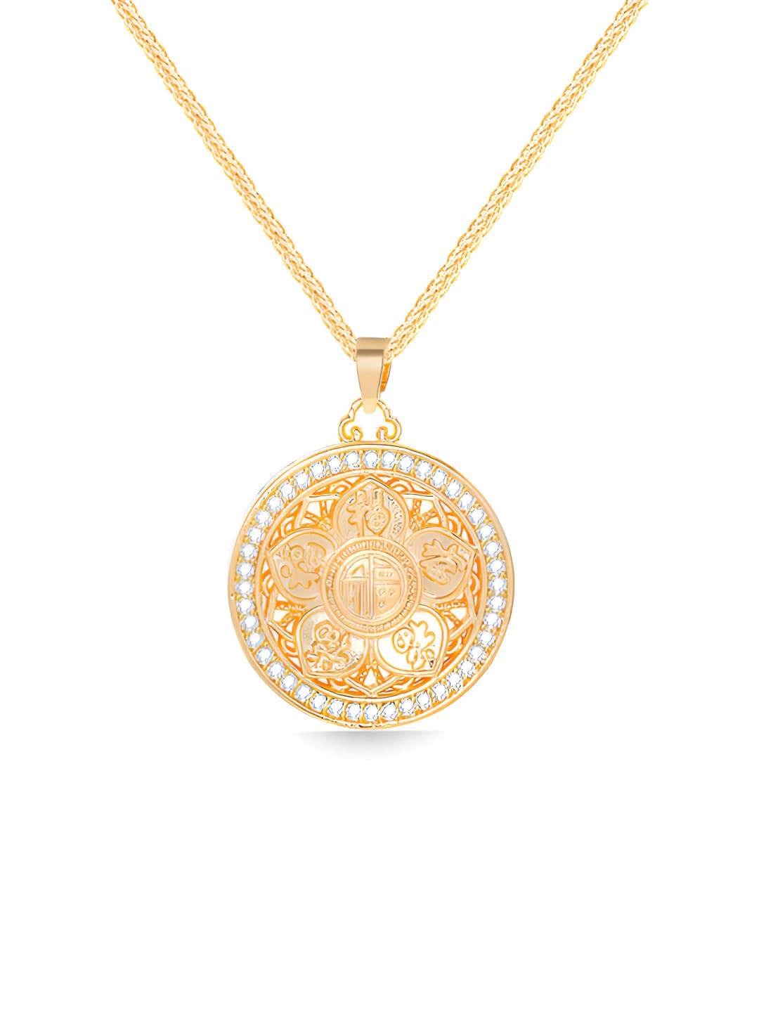 Ayollar uchun bronza qotishma metallidan yasalgan, Chopard zanjirli, ko'p qatlamli, rangi o'chmaydigan, Chanel uslubidagi qadronli his qoldiruvchi soat shaklidagi qo'ng'iroq