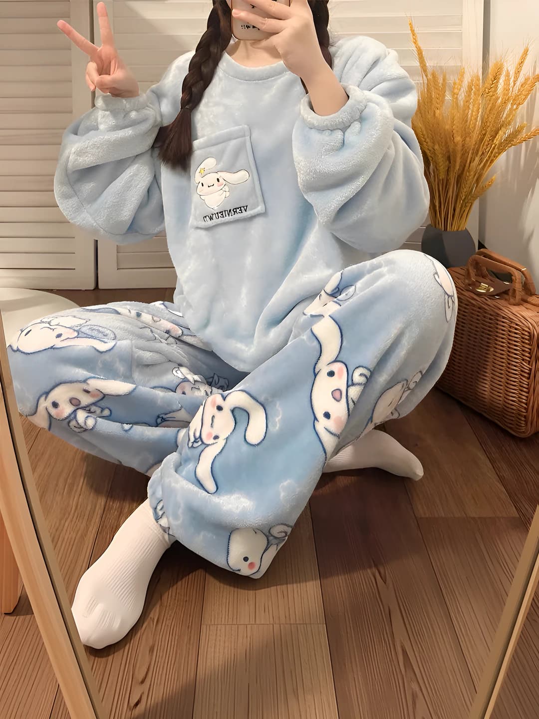 Вельветовый Cinnamoroll [Короткий ворс]