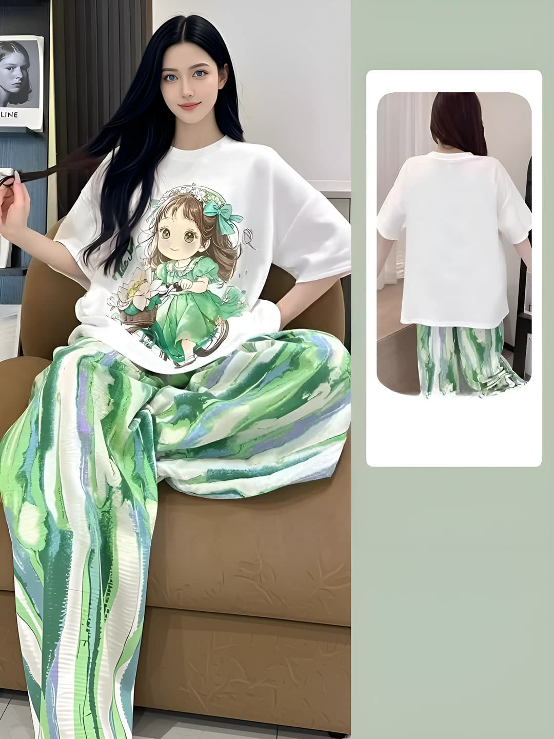 JFDC Green Paint Girl