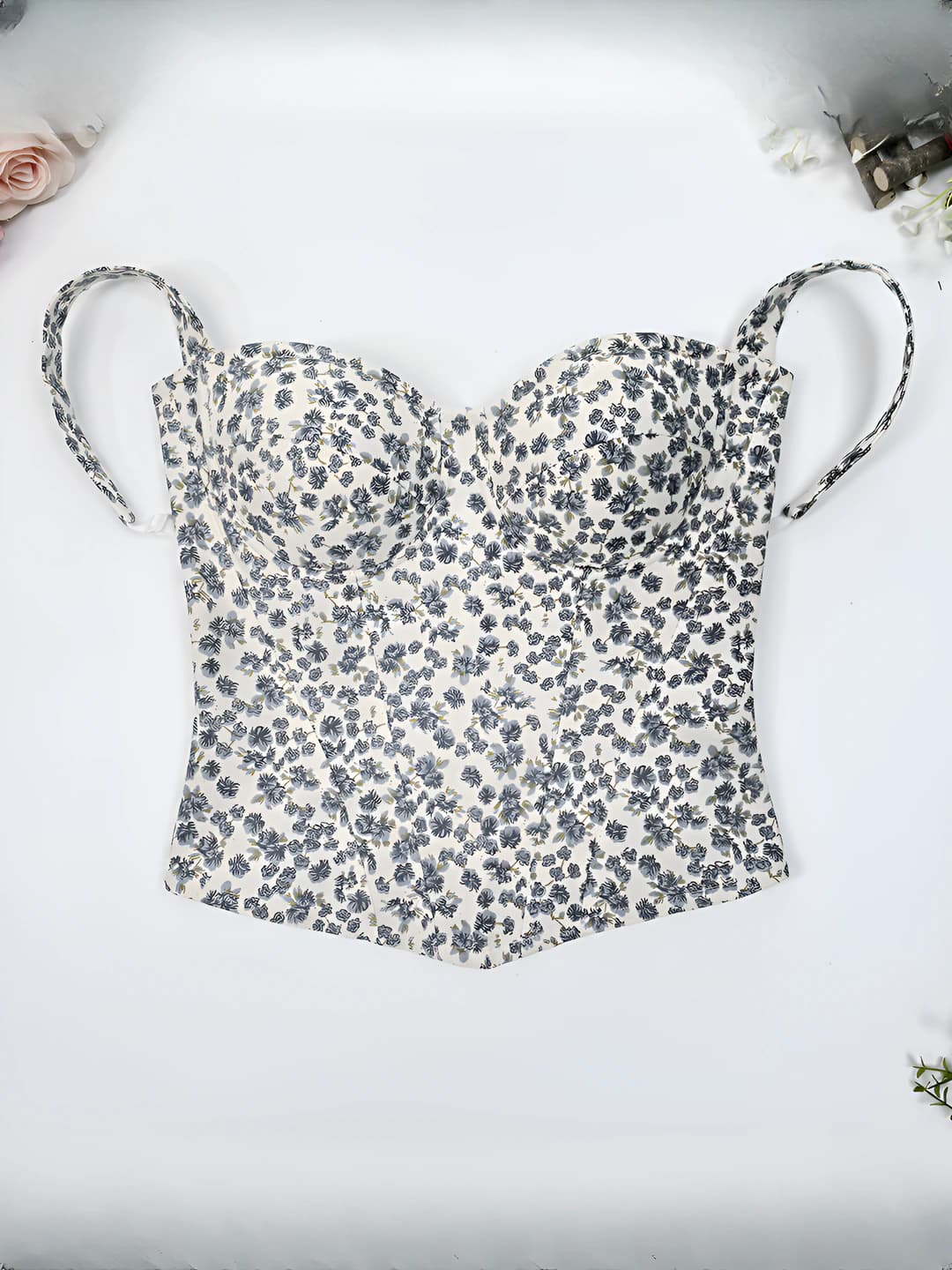 Blue floral