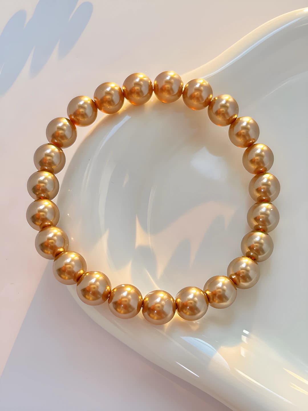 Antique gold bead
