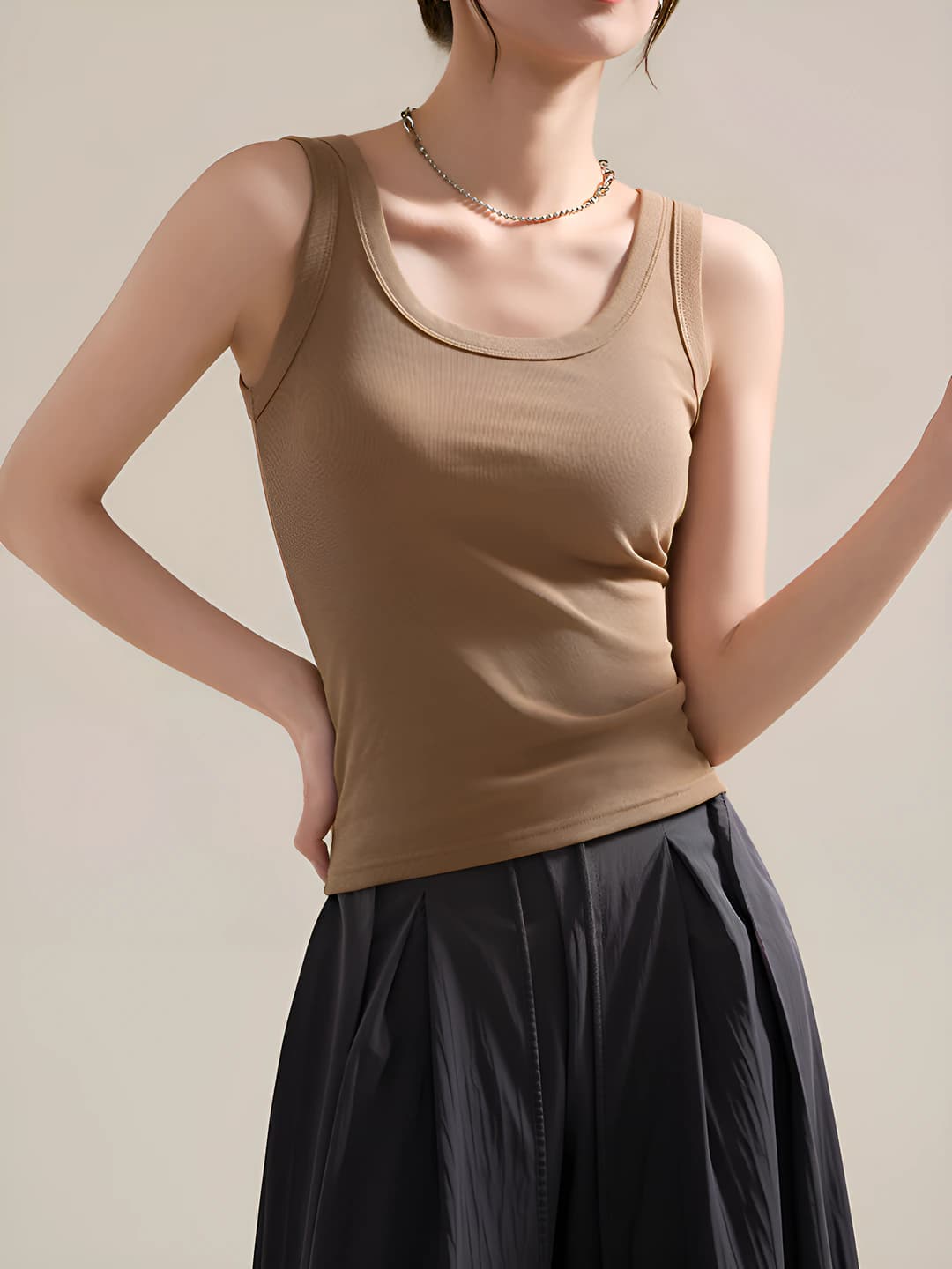 Light brown [yellow flowers]