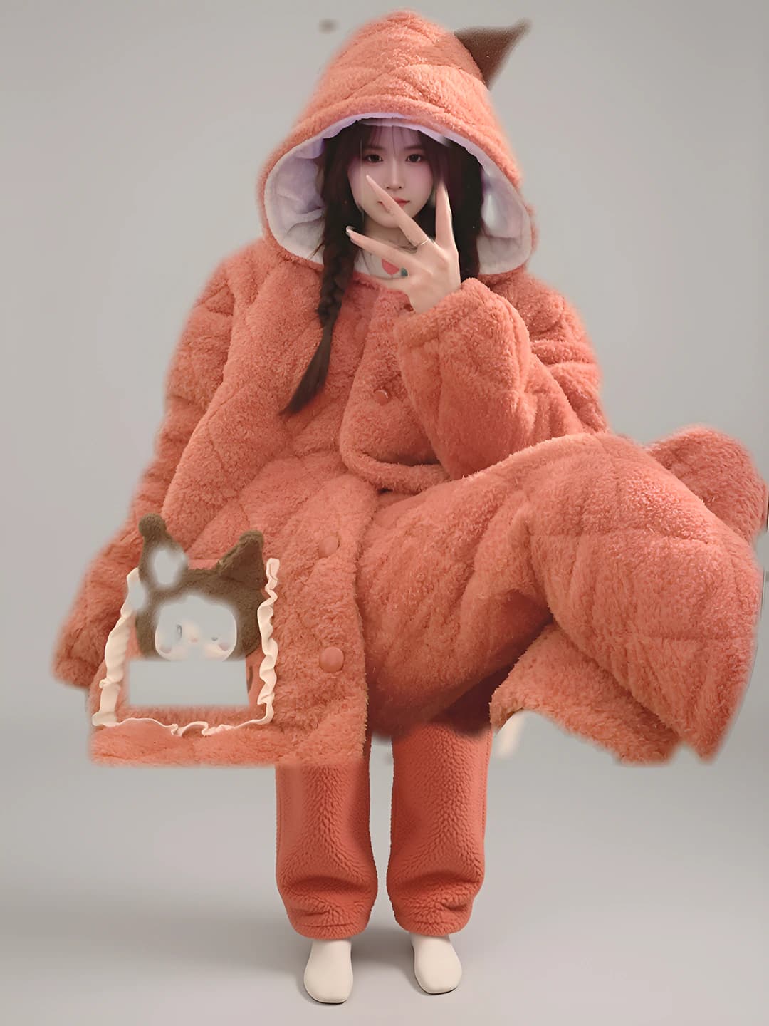 Orange-red Kuromi