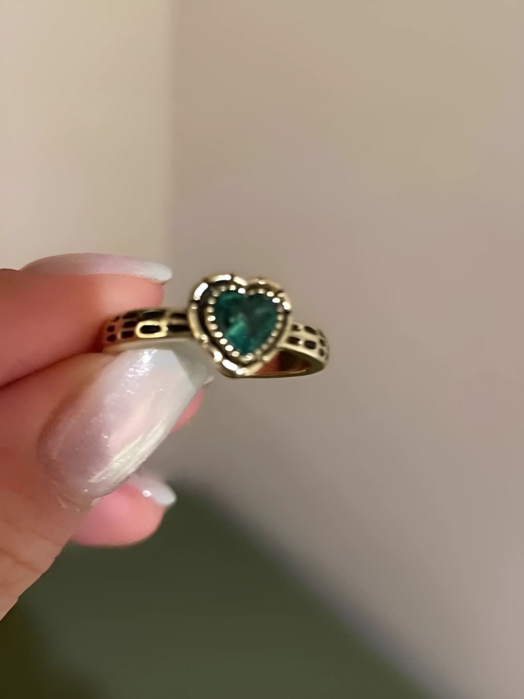 M966 Bronze Heart Ring