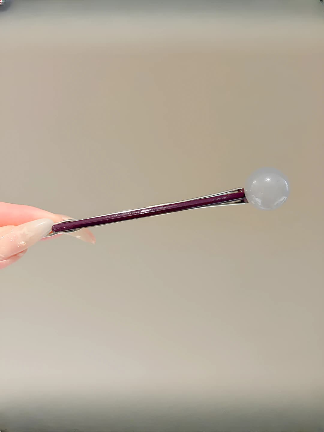 2# Grey-purple lollipop 10 cm