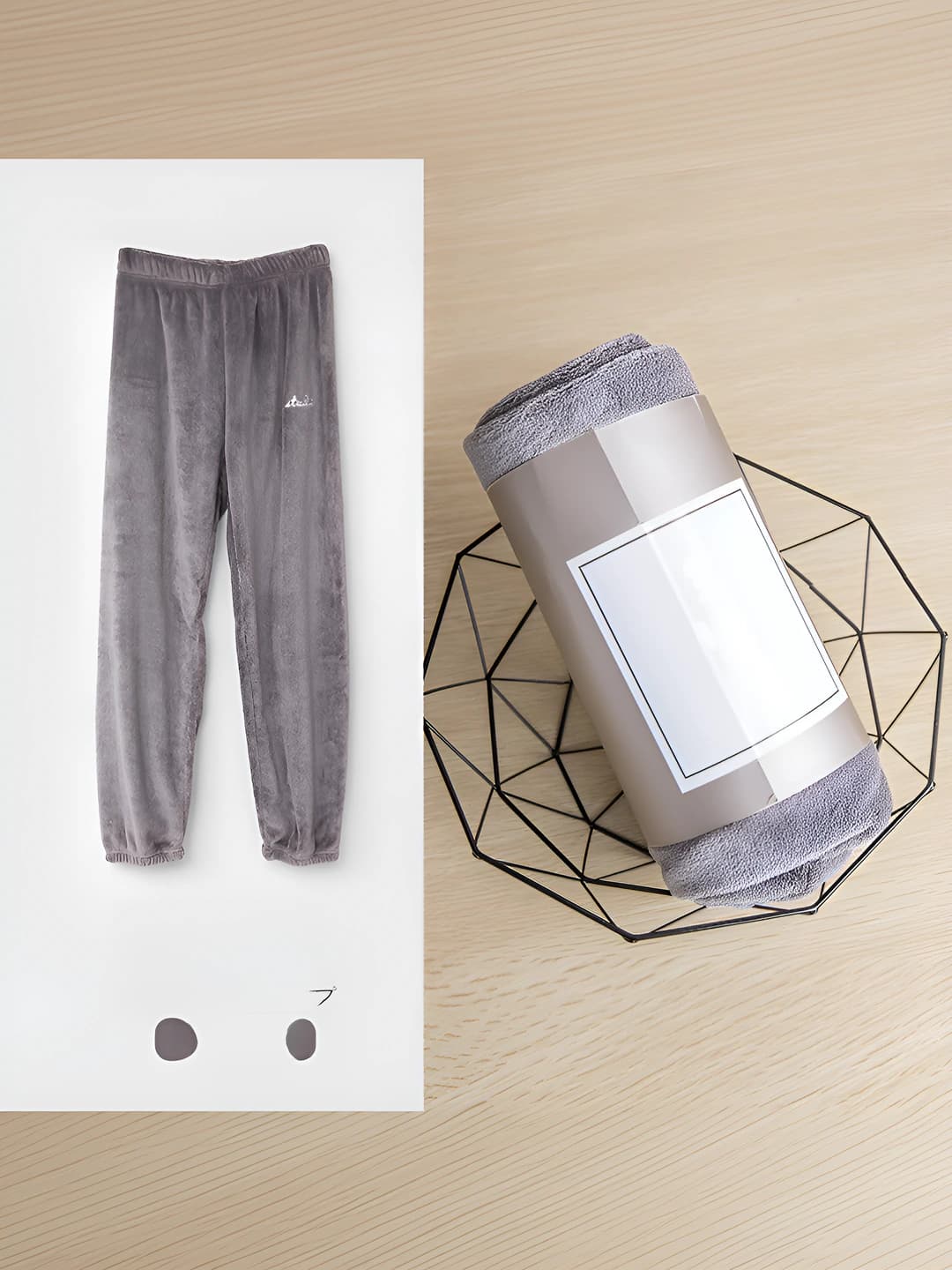 Single Pants - Little Grey Cat
