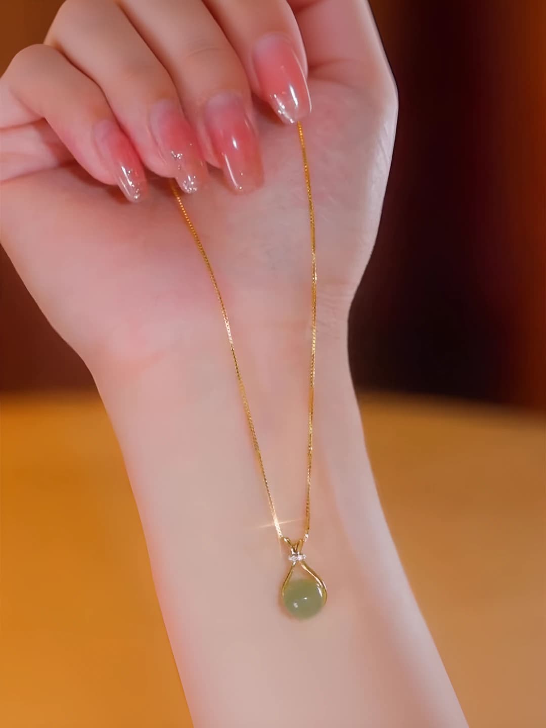 9173-Gold-green