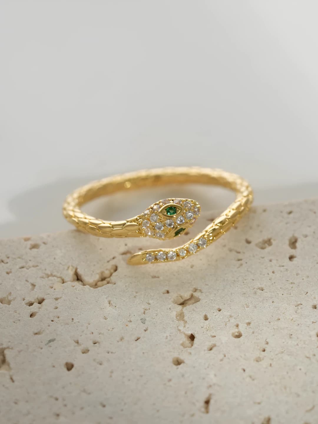 Gold Snake Ring
