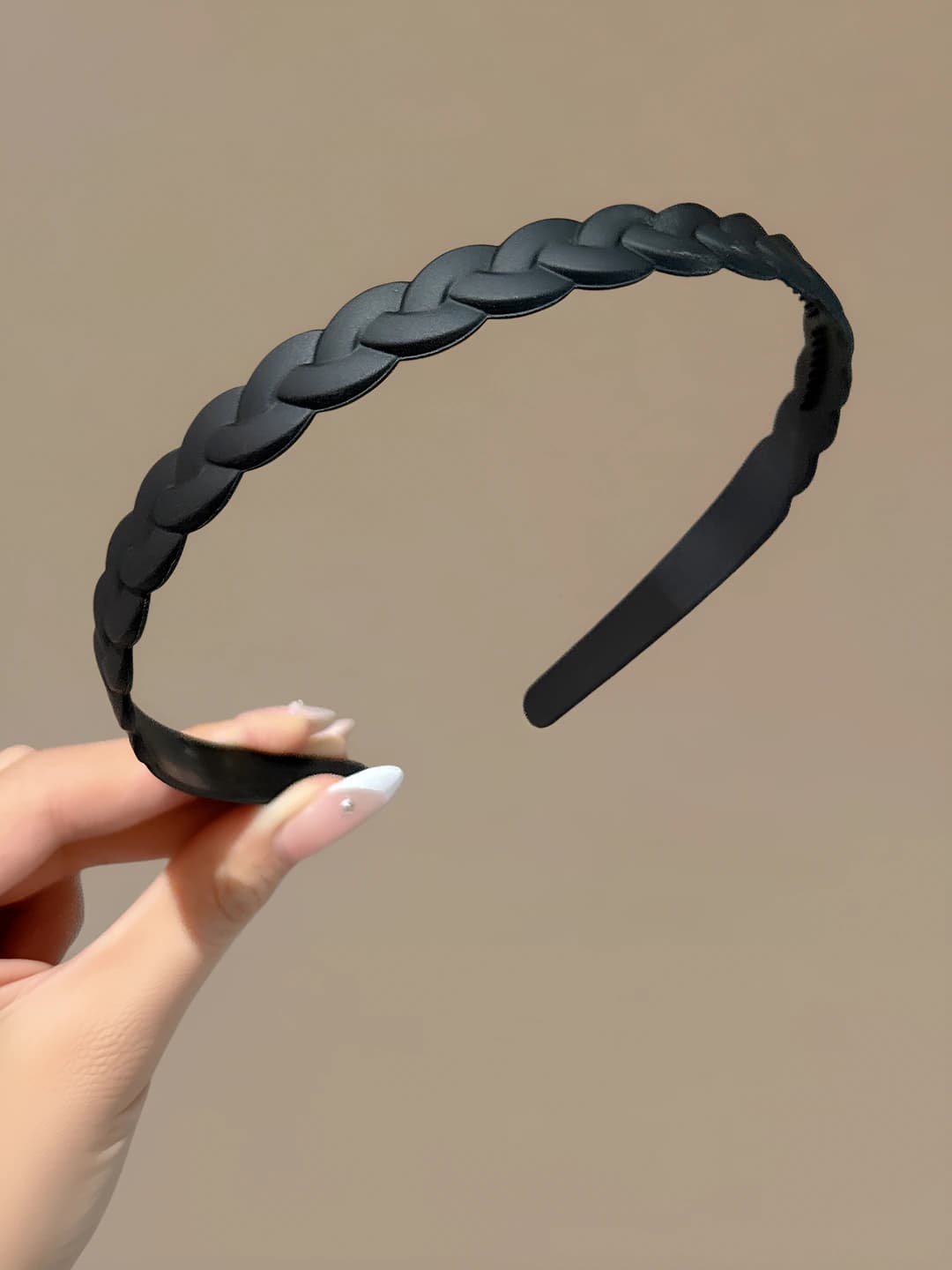 Black twisted