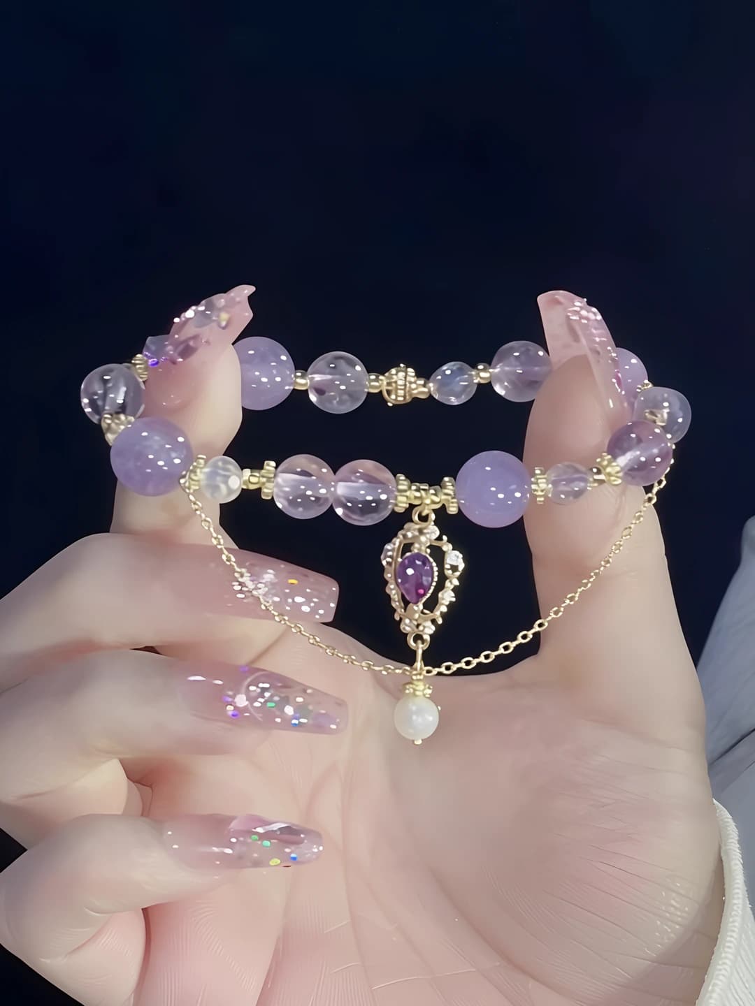 Purple beads variant