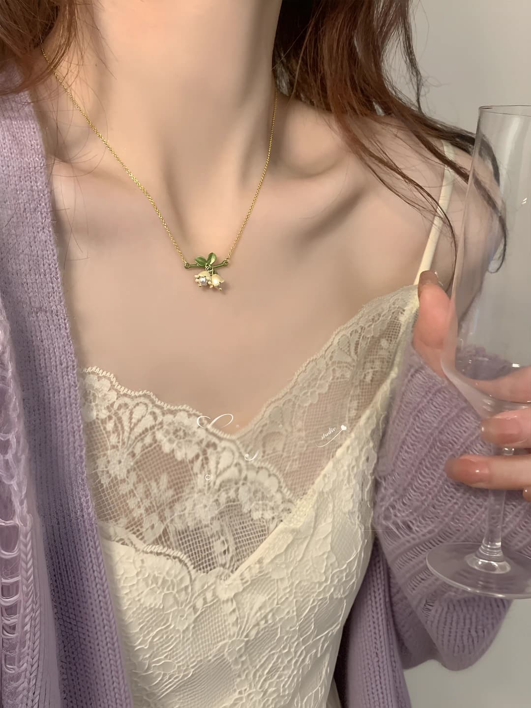 M96 Lily of the Valley Necklace