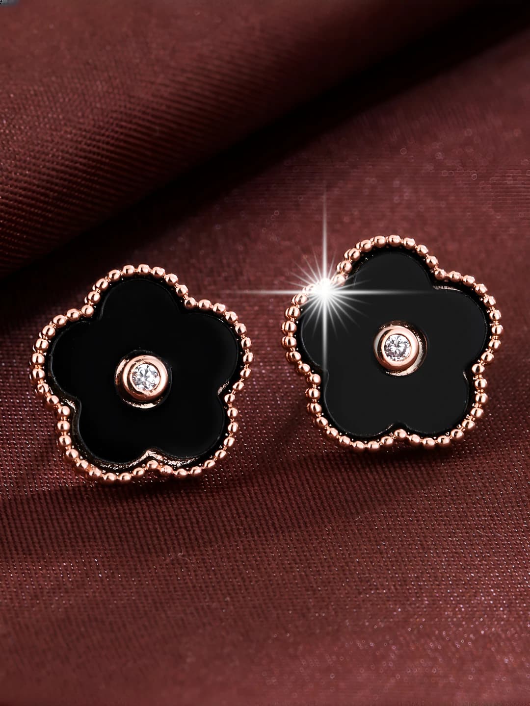 Rose gold-Black