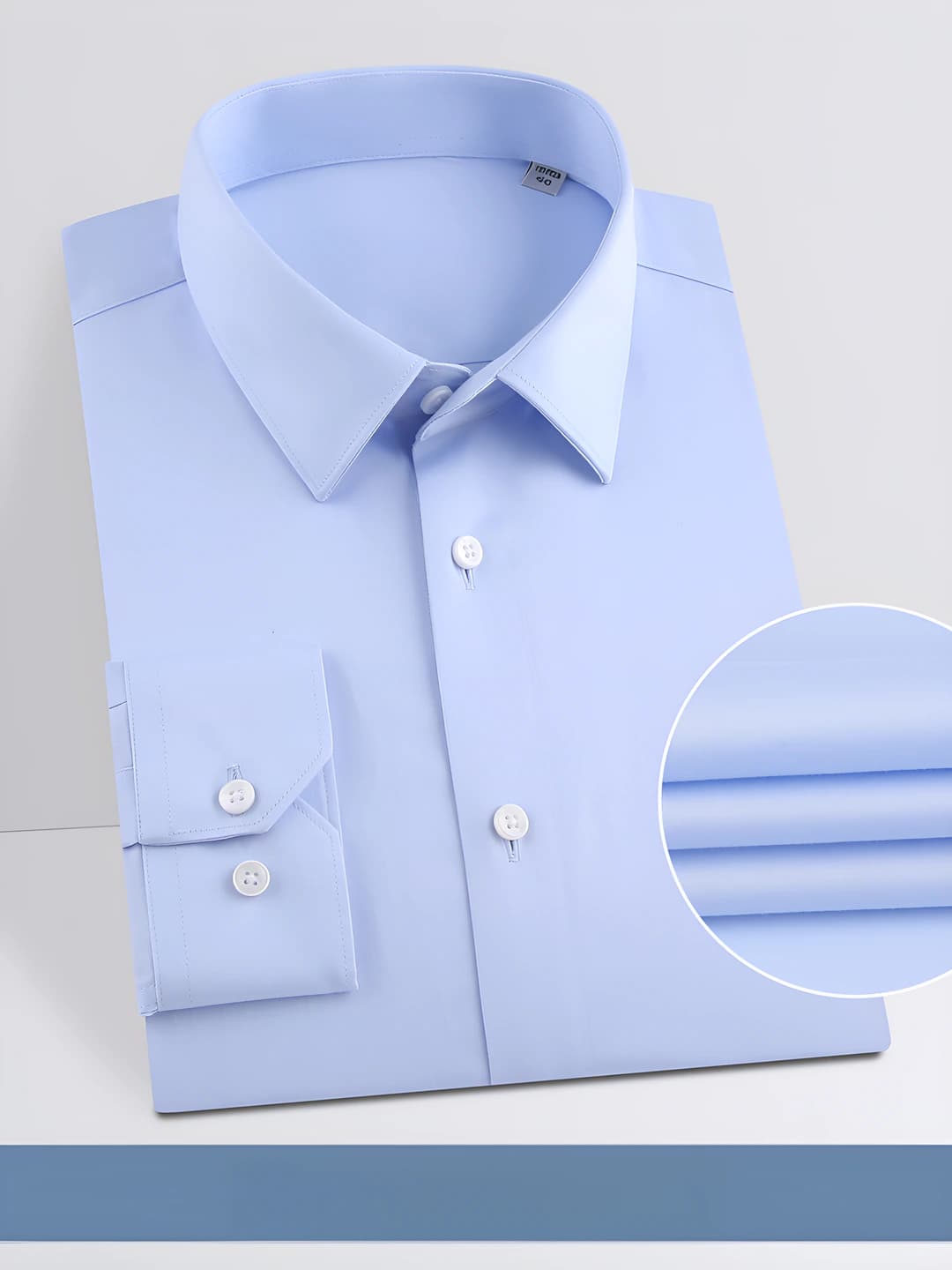 Blue - Long Sleeve - Men's