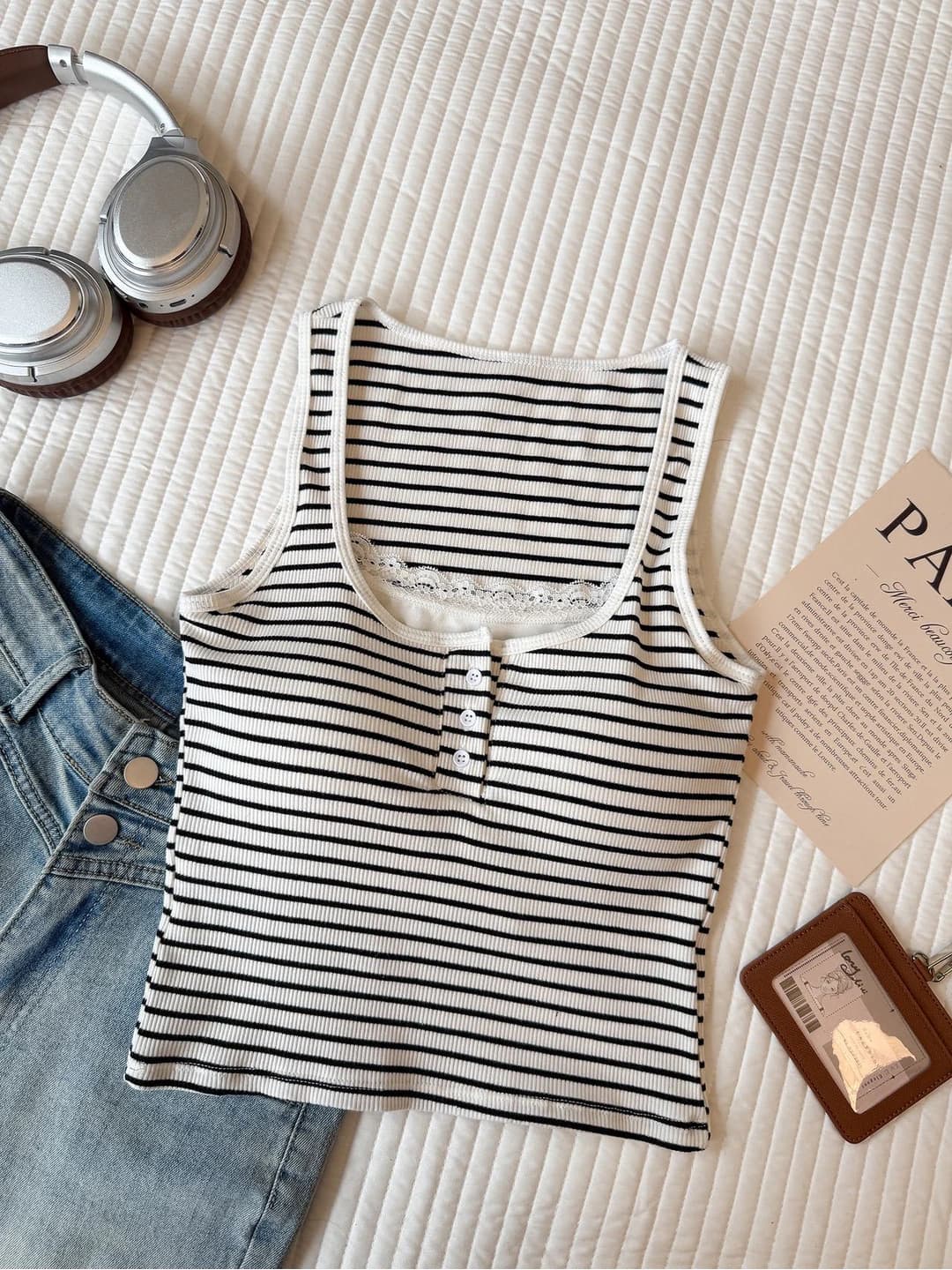 White striped