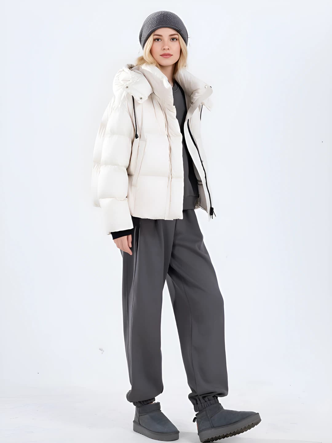 Milk white (double-sided)
