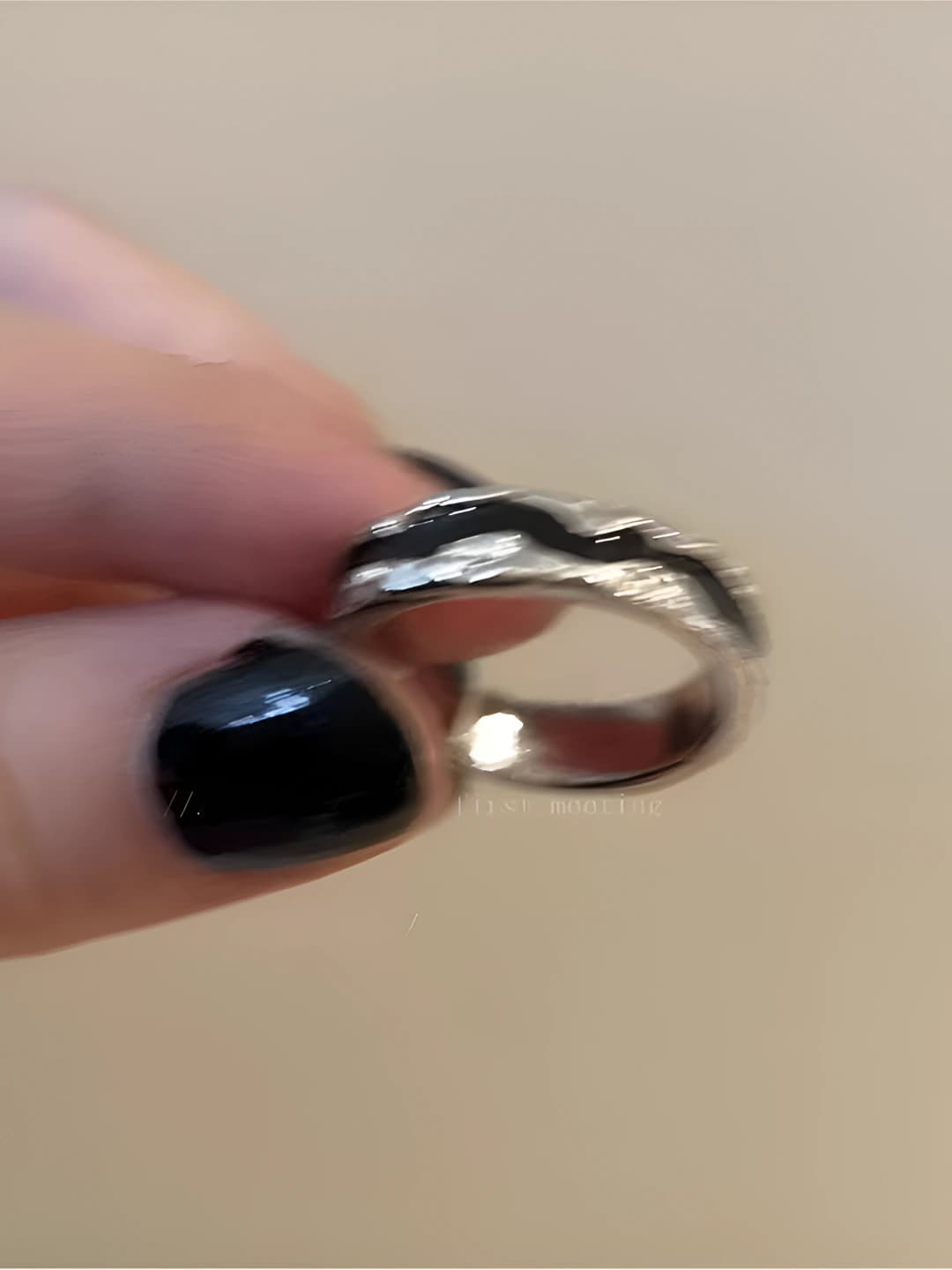 Drop ring, straight line