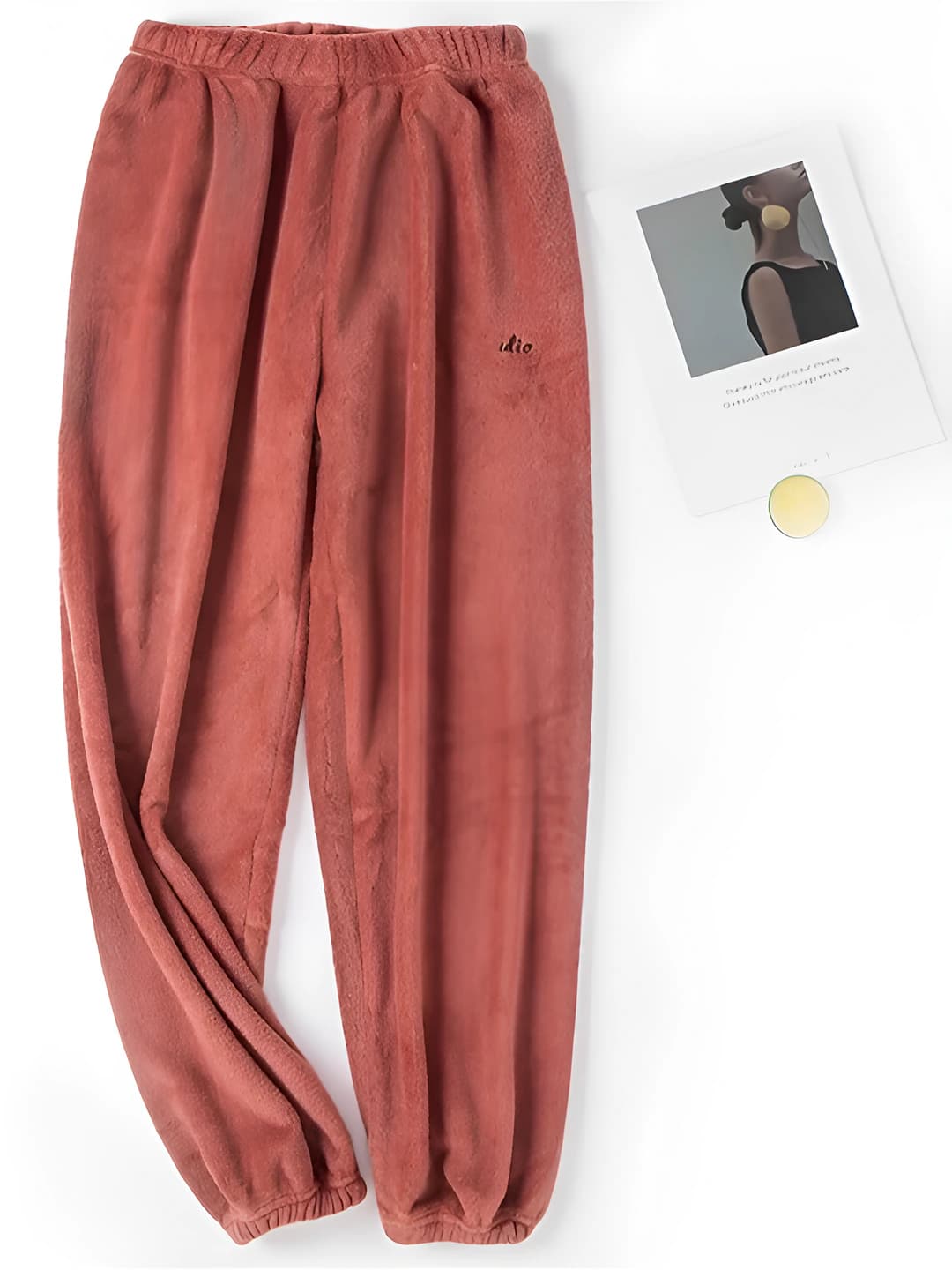 Warm Single Pants Red