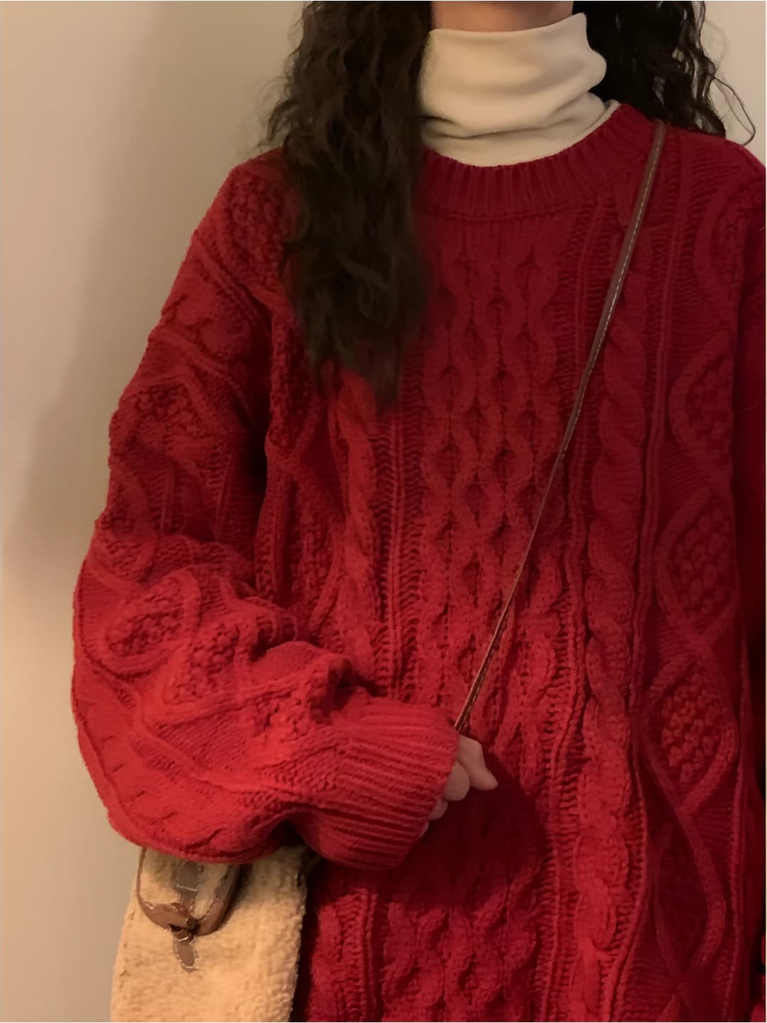 Wine Red [Thick Loose]