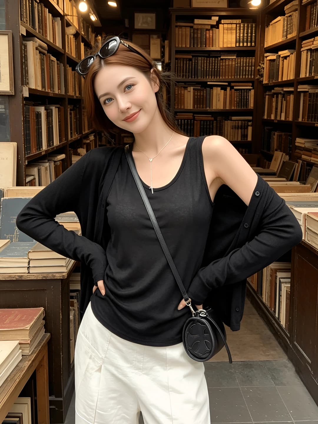 Women's retro denim long sleeve set, sun-protective, for summer