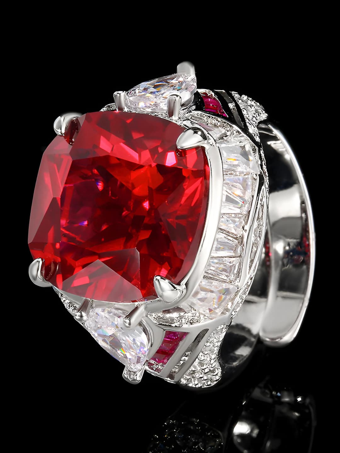 Red ruby ring