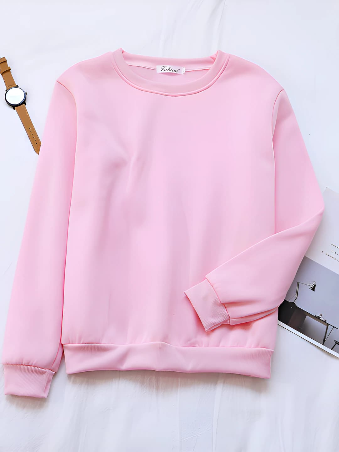 0.5" thin strap, pink, 1 pc
